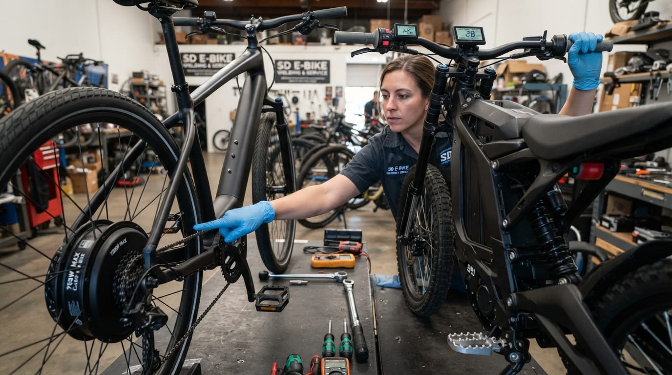 Vehicle classification evidence after San Diego e-moto accidents