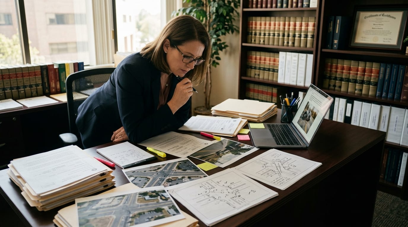 Legal review of road condition evidence and government liability in a San Diego injury claim